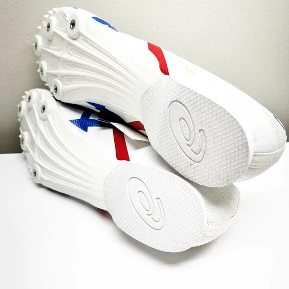 NEW Asics Hyper MD 7 Tokyo Red White Blue Shoes Track Spikes & Tool - Picture 6 of 7